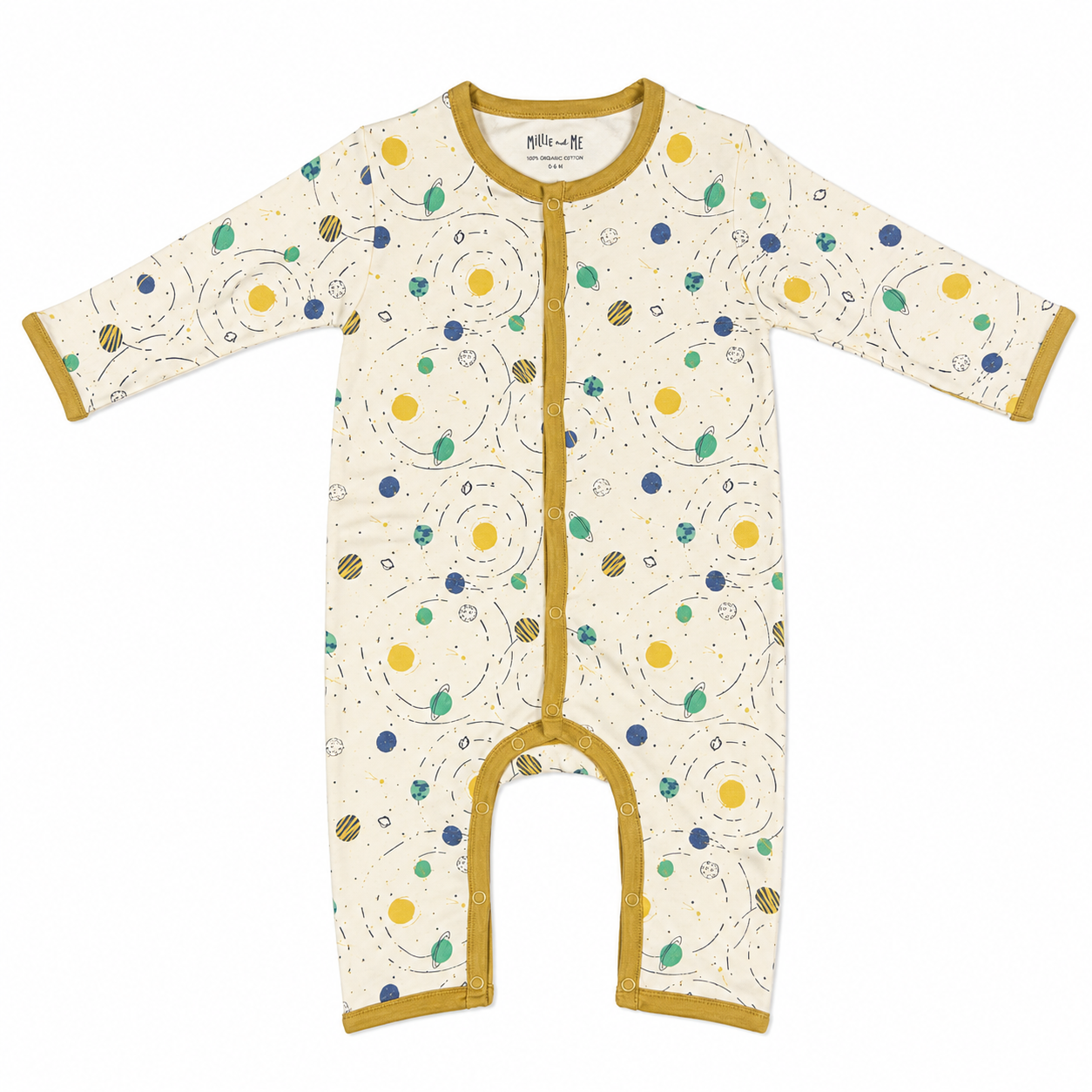 Romper - Galaxy Green & Blue