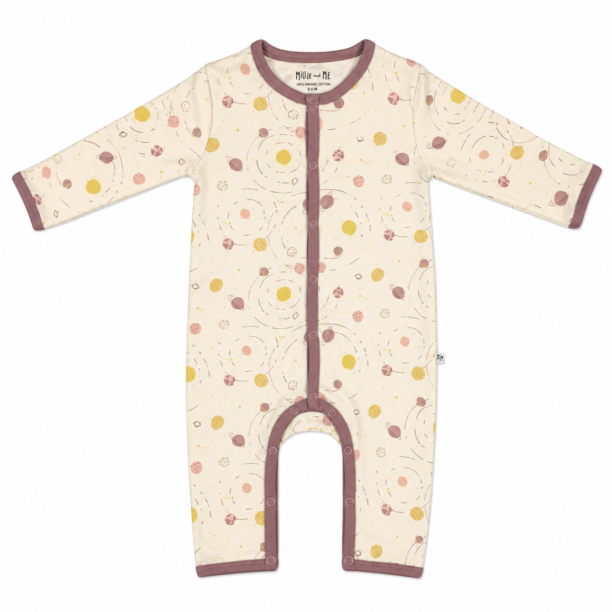 Romper - Galaxy Silver Pink