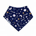 Bandana Bib - Navy Constellations