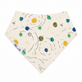 Bandana Bib - Galaxy Green & Blue