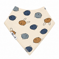 Bandana Bib - Bunny Face Dots Citadel
