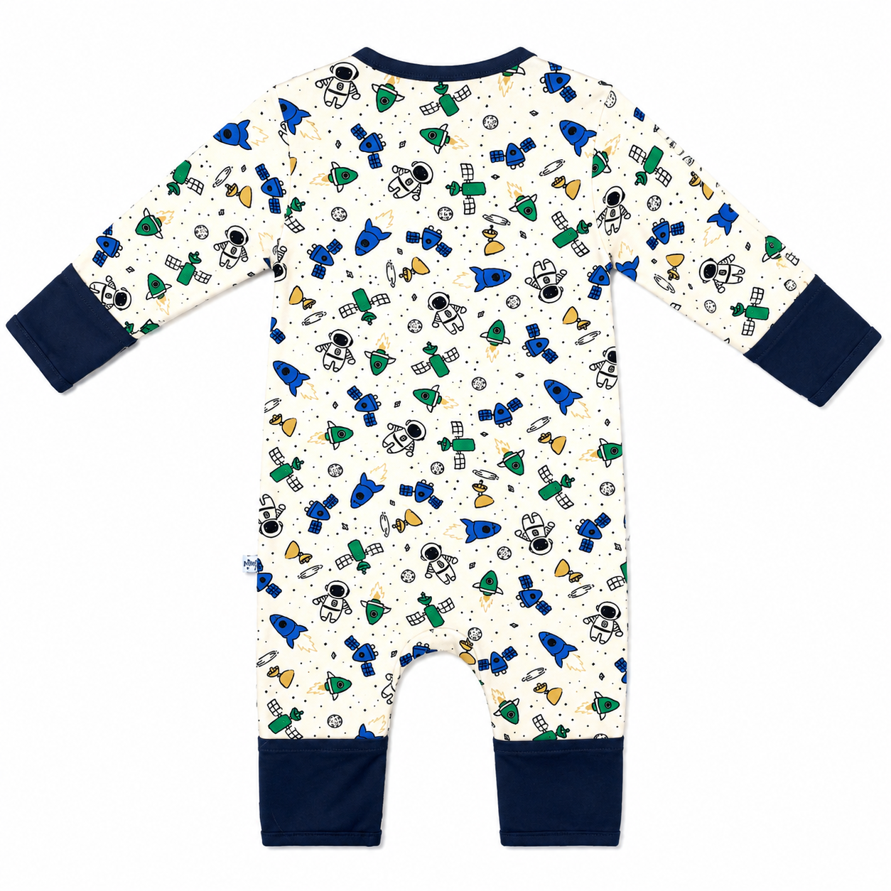 Zip Romper - Space Rockets