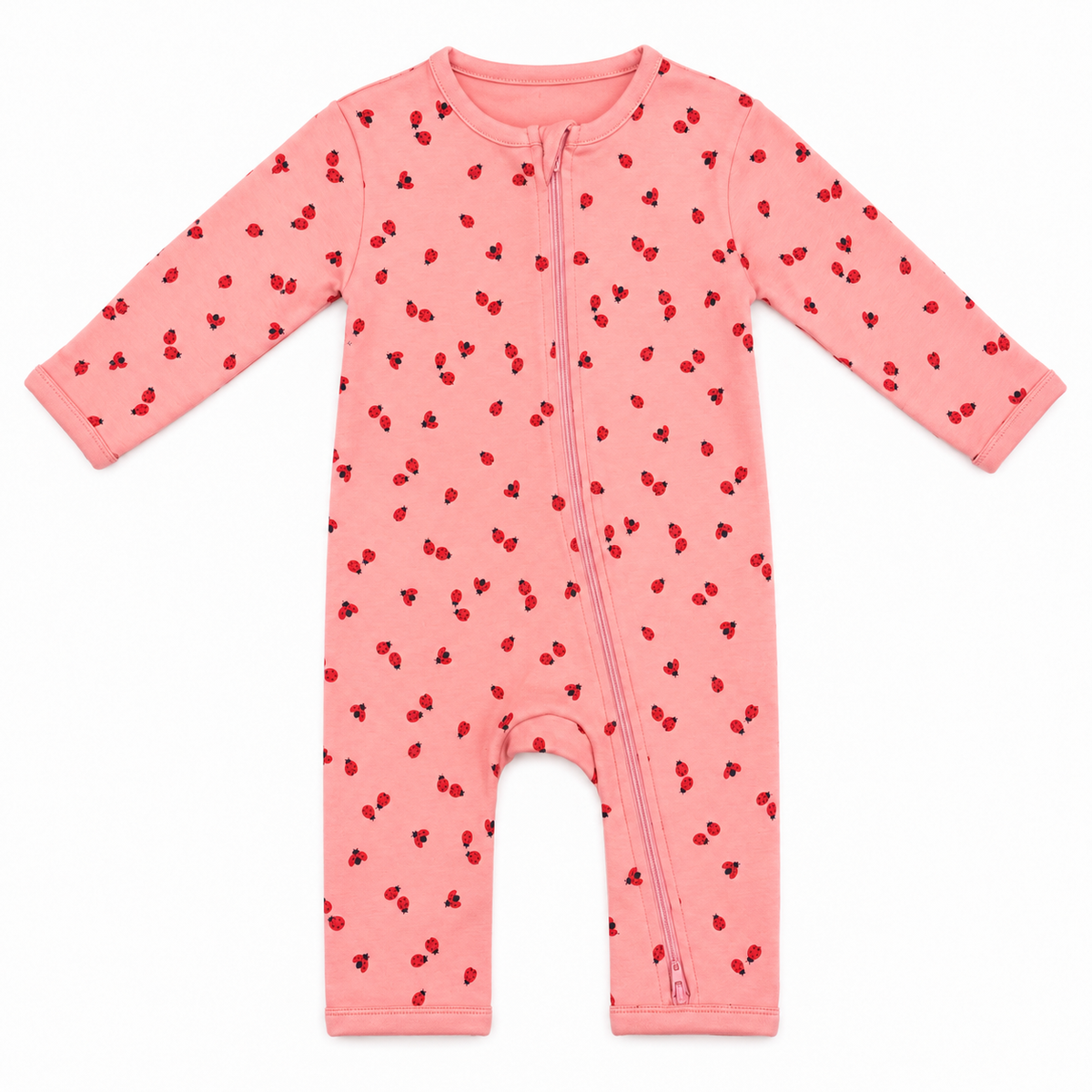 Ladybug Zip Romper